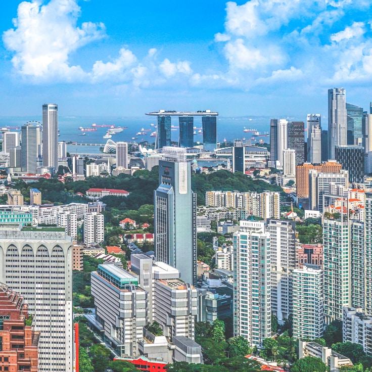 Sunset outdoors in France